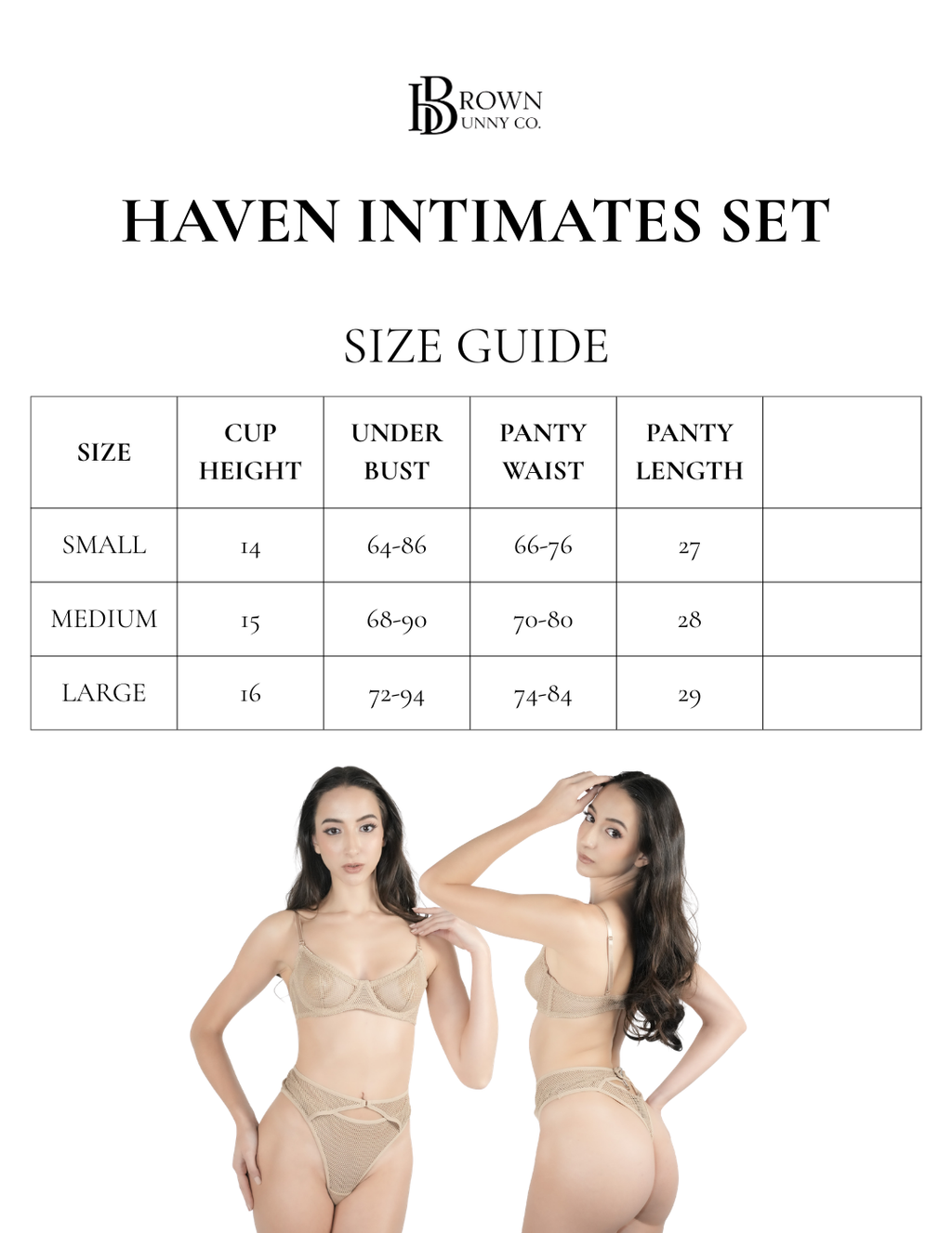 Haven Intimates Set