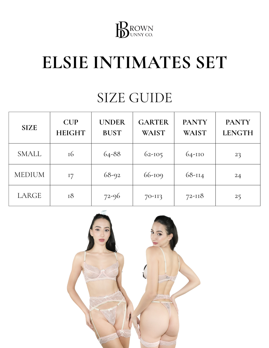 Elsie Intimates Set
