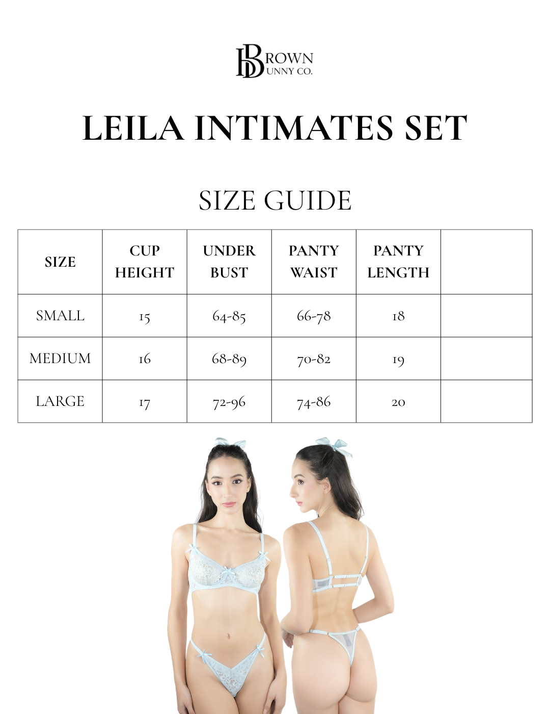Leila Intimates Set