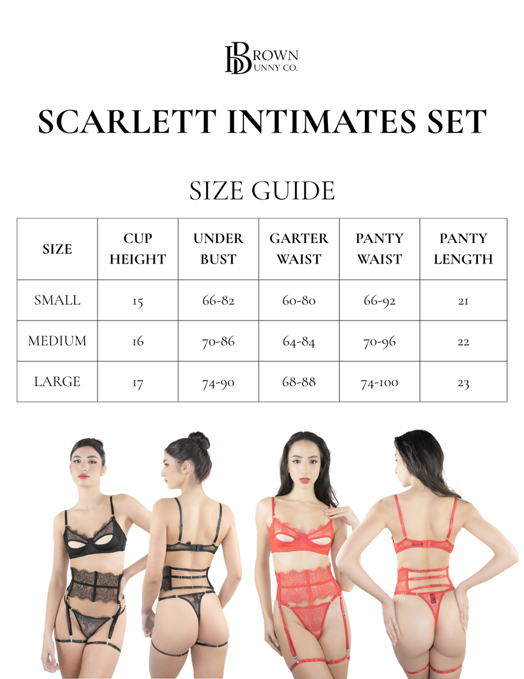 Scarlett Intimates Set